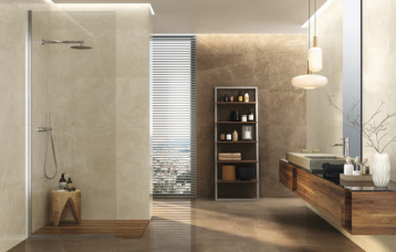 Bayona Silver 60x120 cm. Pavimento Bayona Silver 120x120 cm.