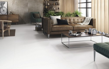 Monocolor Blanco Mate 120x120 cm. Habitat Taupe 200x120