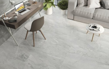 Pienza Grigio natural 80x160 cm. Pienza Cenere Pulido 80x80 cm.
