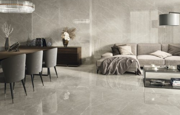Eternal Taupe Pulido 60 x 120 cm. Pavimento Eternal Taupe Pulido 120 x 120 cm.