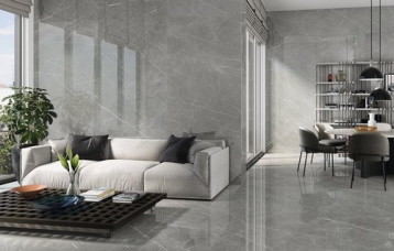 Eternal Dark Pulido 260 x 120 cm. Pavimento Eternal Dark Pulido 120 x 120 cm.