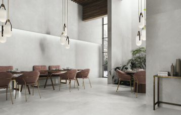 Unik Ash Natural 260x120 cm. Unik Ash Natural 120x120 cm.