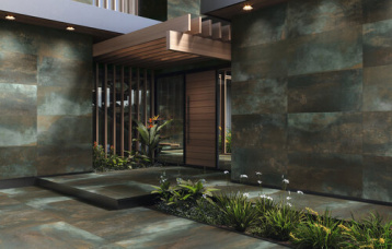 Metallic Wild 60x120 cm. Metallic Wild 120x120 cm.