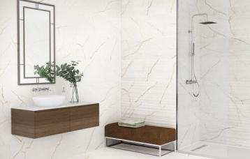 Quantum Satin 40x120 cm. Stokes Quantum Satin 40x120 cm. Pavimento Quantum Natural 60x60 cm.