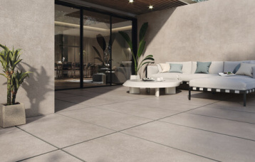 Asphalt Mud 60x120 cm. Pavimento Asphalt Mud Espesorado 60x120 cm.