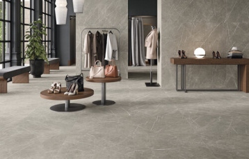 Eternal Taupe Natural 80x160 cm . Pavimento Eternal Taupe Natural 80x80 cm.