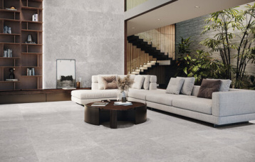 Stoneland Pearl 80 x 160 cm.  Pavimento Stoneland Pearl 80 x 80 cm.