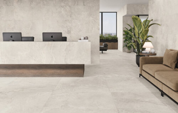 Dome Bone 60 x 120 cm. Pavimento Dome Bone 120 x 120 cm.