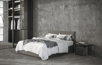 Dome Anthracite 80 x 160 cm. Pavimento Dome Anthracite 80 x 80 cm.