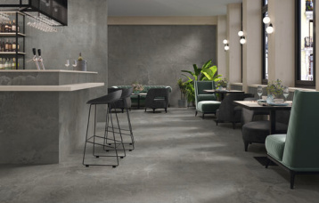 Dome Anthracite 80 x 160 cm. Pavimento Dome Anthracite 80 x 80 cm.