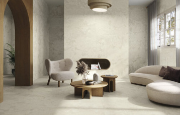 Florence Beige 120x260 cm. Pavimento Florence Beige 120x120 cm.
