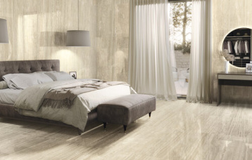 Venice Miele Pulido 260 x 120 cm. Pavimento Venice Miele Pulido 120 x 120 cm.