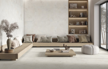 Revestimiento Village Soft Blanc 80x160. Pavimento Village Soft Blanc 80x80