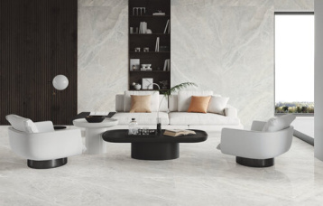 Electra Pearl Pulido 120x280 cm. Pavimento Electra Pearl Pulido 120x120 cm.