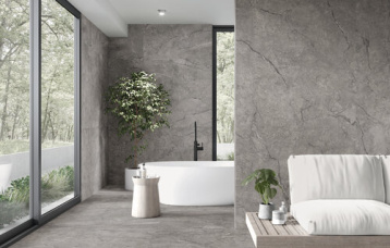 Kronos Dark 120 x 260 cm. Pavimento Kronos Dark 120x120  cm.