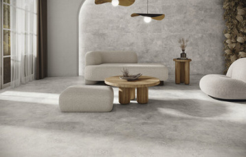 Revestimiento Capital Perla 40 x 120 cm . Pavimento Capital Perla 60 x 60 cm.