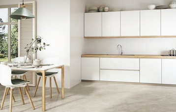 White Matt 80x160 cm. Balmoral Taupe 80x80