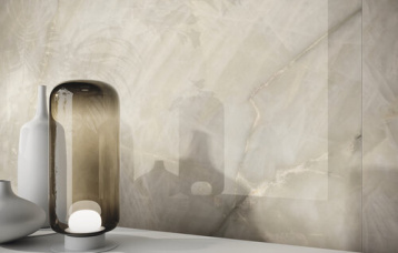 Revestimiento Diamonds Amber Champagne 120x280 cm.